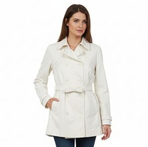 White Denim Jacket S